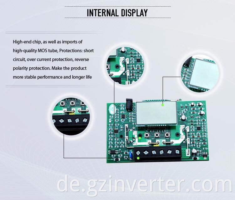 Solarladungscontroller PWM -Batterieregler 12V 24 V DC 10A für das Solarstromsystem für Heimstärke